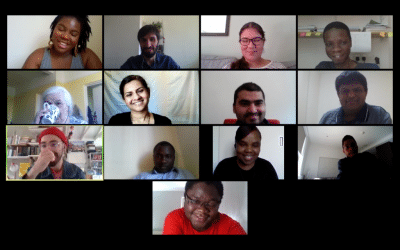 First virtual site visits with Commonwealth Scholars in Liverpool and London