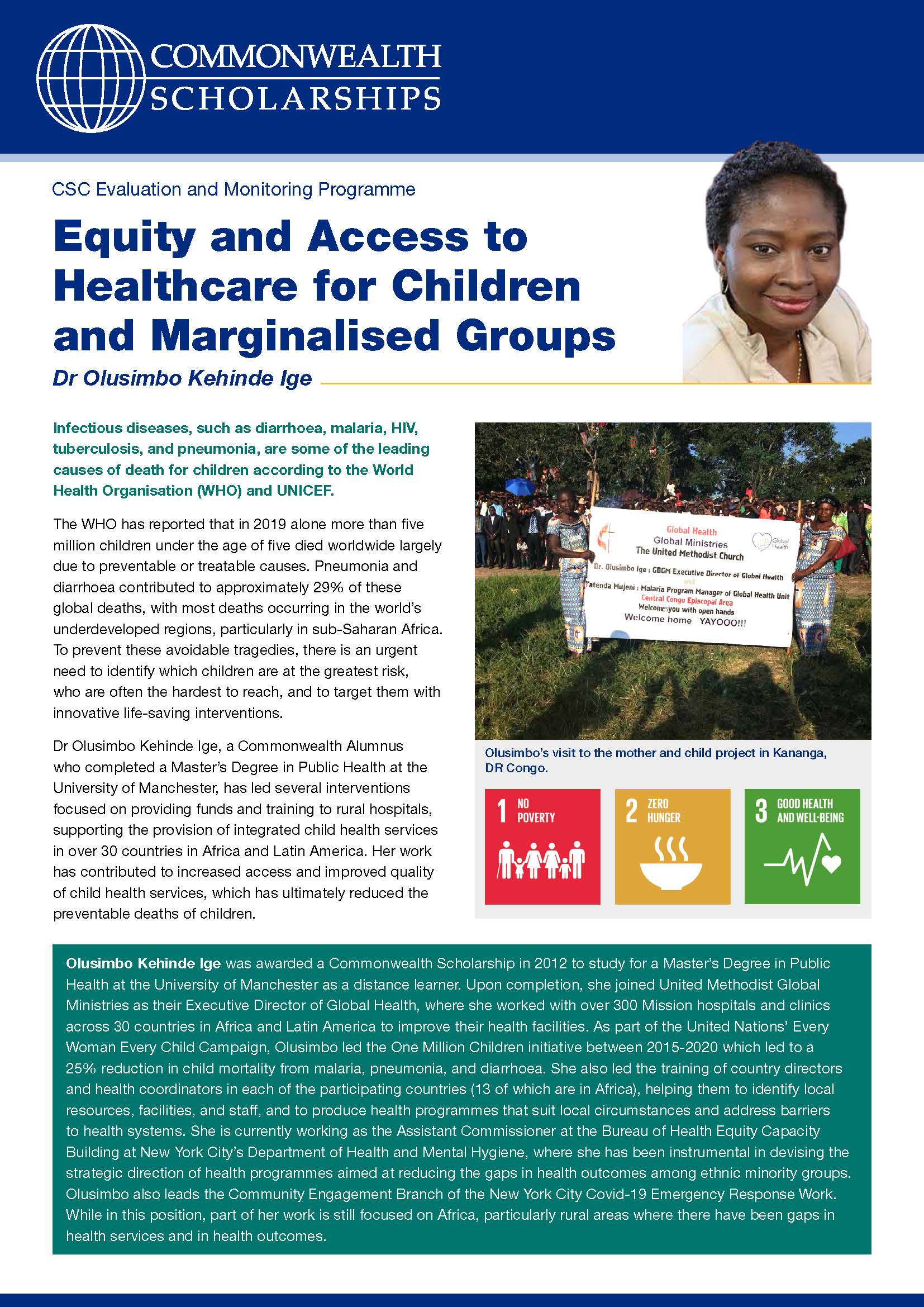 Read the Equity and Access to Healthcare for Children and Marginalised Groups case study