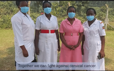 Raising awareness of cervical cancer screenings in Uganda
