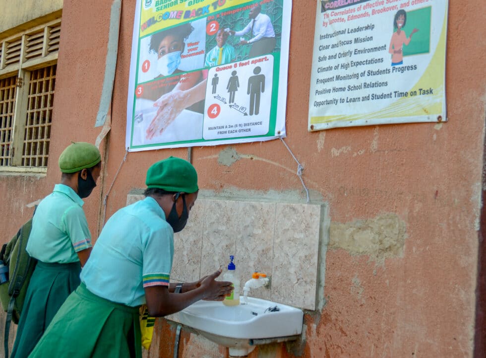 Zambia The importance of handwashing and using clean water