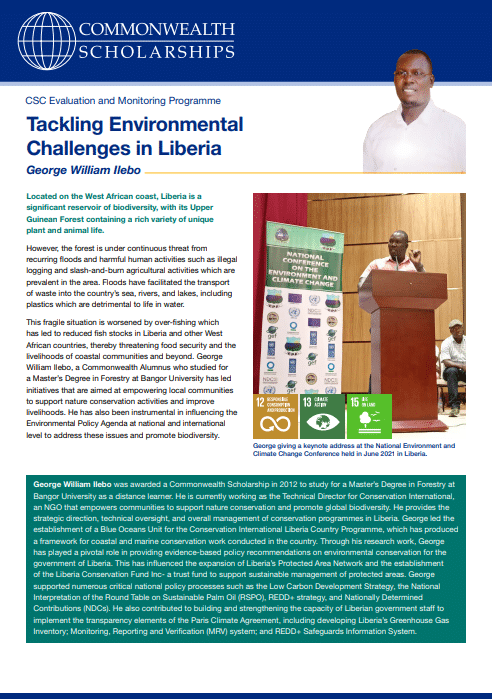 Tackling Environmental Challenges in Liberia Front Cover