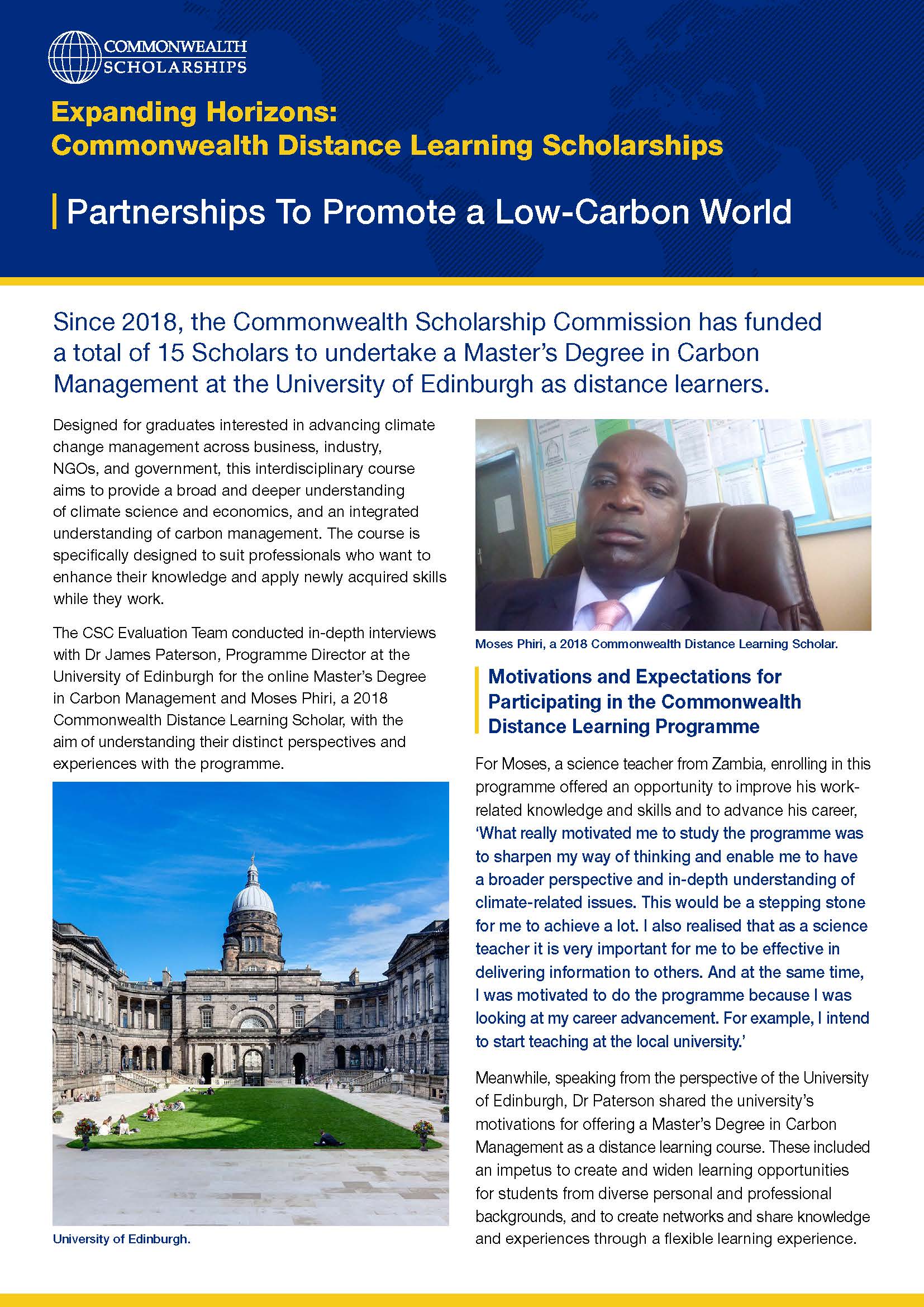 Partnerships To Promote a Low-Carbon World Screenshot