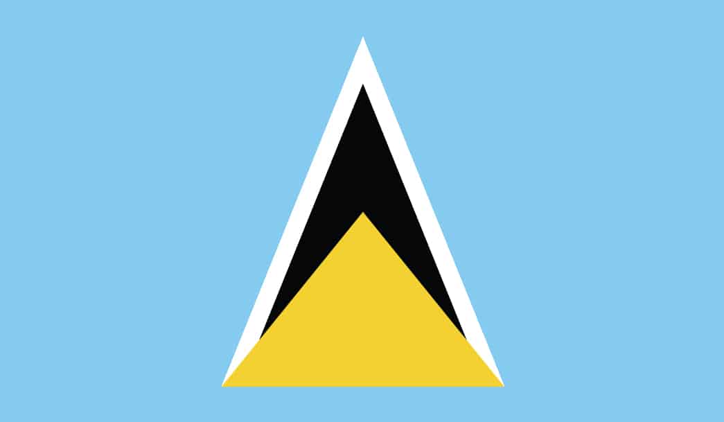 Flag of St Lucia