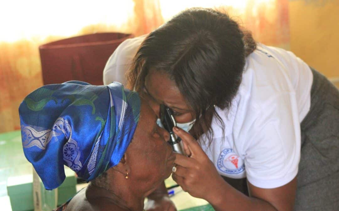 Working with local communities to promote better eye health in Ghana