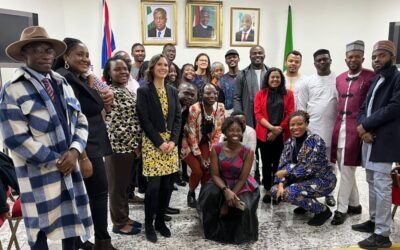 Scholars attend a special event hosted by the Nigeria High Commission in the UK
