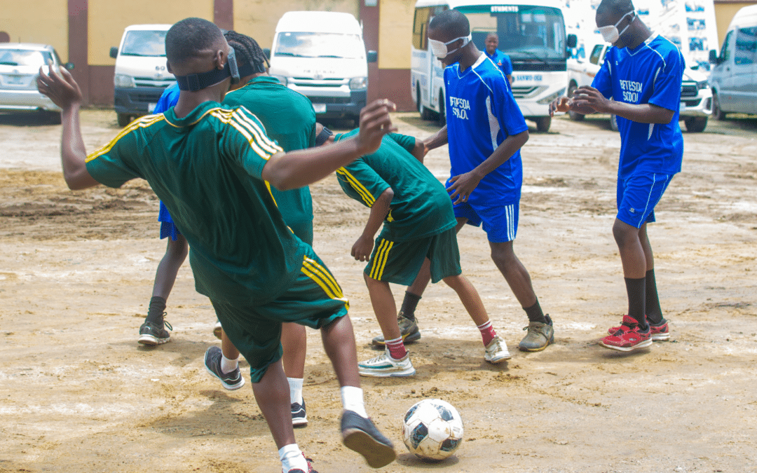 Increasing societal awareness of visually impaired persons through inclusive sports in Lagos, Nigeria