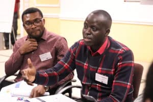 Scholars at CSC event