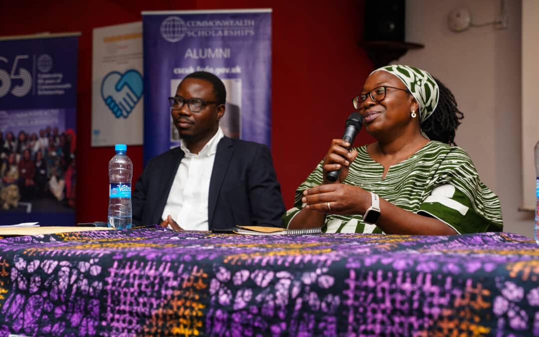 Two alumni panellists share their expertise