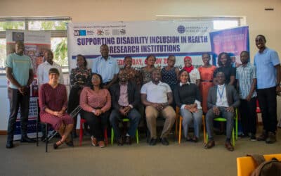 Promoting disability inclusion in health research institutions in Uganda
