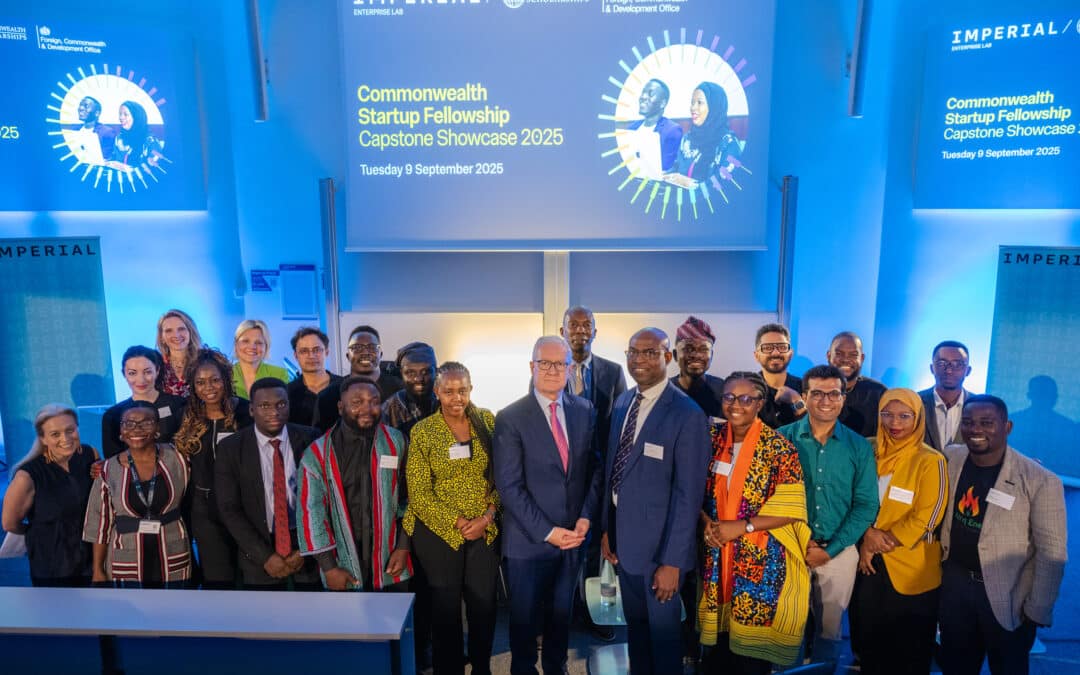 Fellows and speakers at the Capstone Showcase 2025