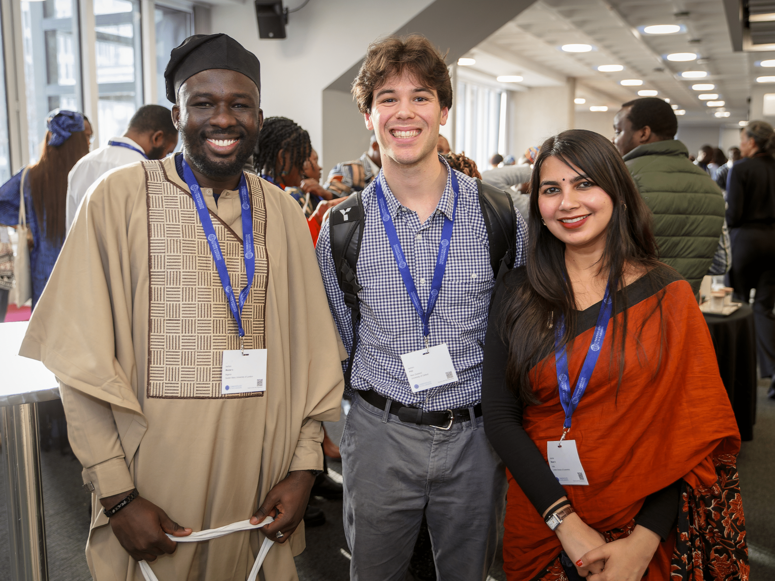 Commonwealth Scholars at a CSC event