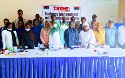 Empowering Gambian entrepreneurs through business and finance training