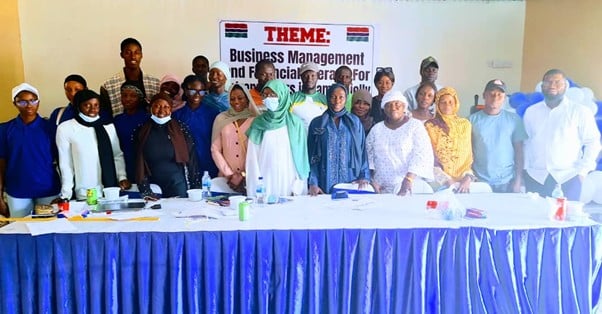 Empowering Gambian entrepreneurs through business and finance training