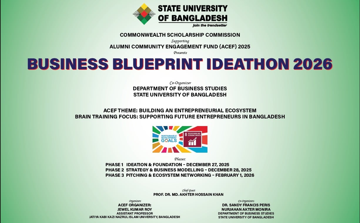 Banner outlining details of the ACEF activity